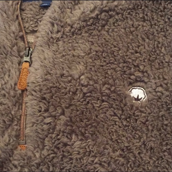 ✨SOLD✨ EUC ~ Southern Shirt Company Brown Cream Sherpa Pullover🔹PRICE REDUCED🔹 - Picture 2 of 5